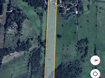 Fortes imóveis vende - Área rural com acesso a lagoa