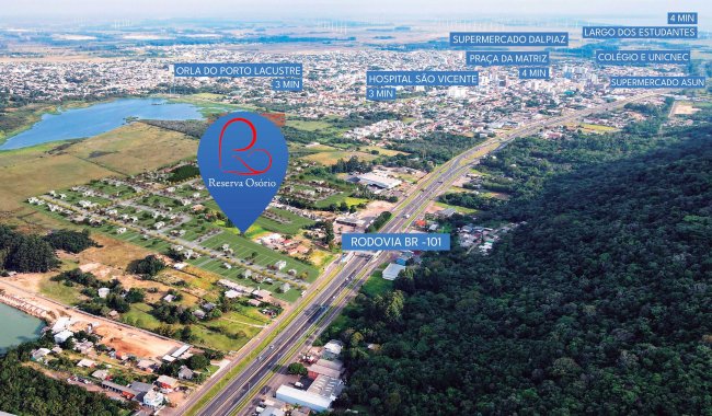  Reserva Os�rio O �nico bairro planejado do Litoral Norte
