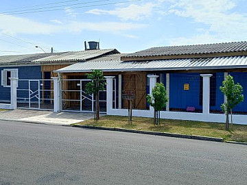 Fortes Im�veis Vende terreno com duas casa em Os�rio - RS